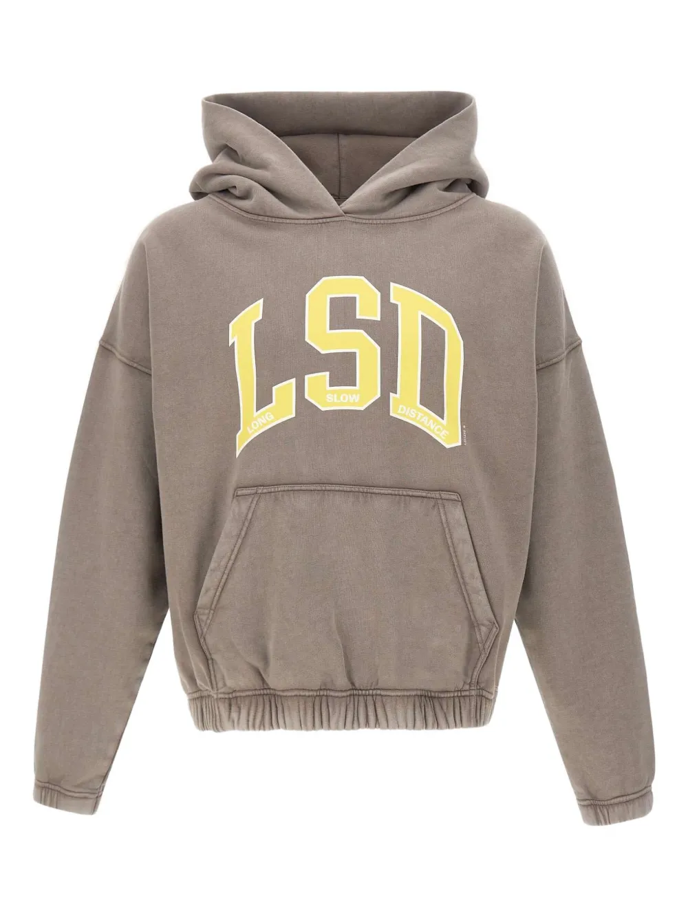Satisfy raglan-sleeve kangaroo-pocket sweatshirt | Brown | Image 1