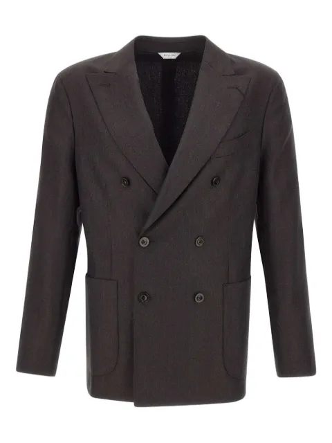 Boglioli 50kJacket peak-lapels double-breasted blazer