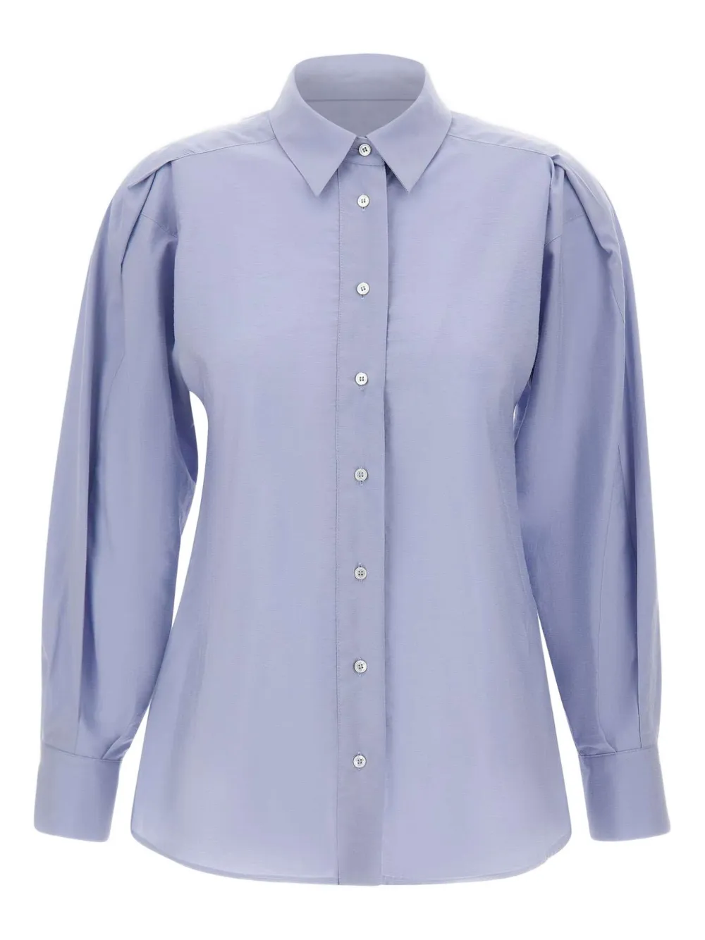 Marella Orlaya puff-sleeves shirt | Purple | Image 1