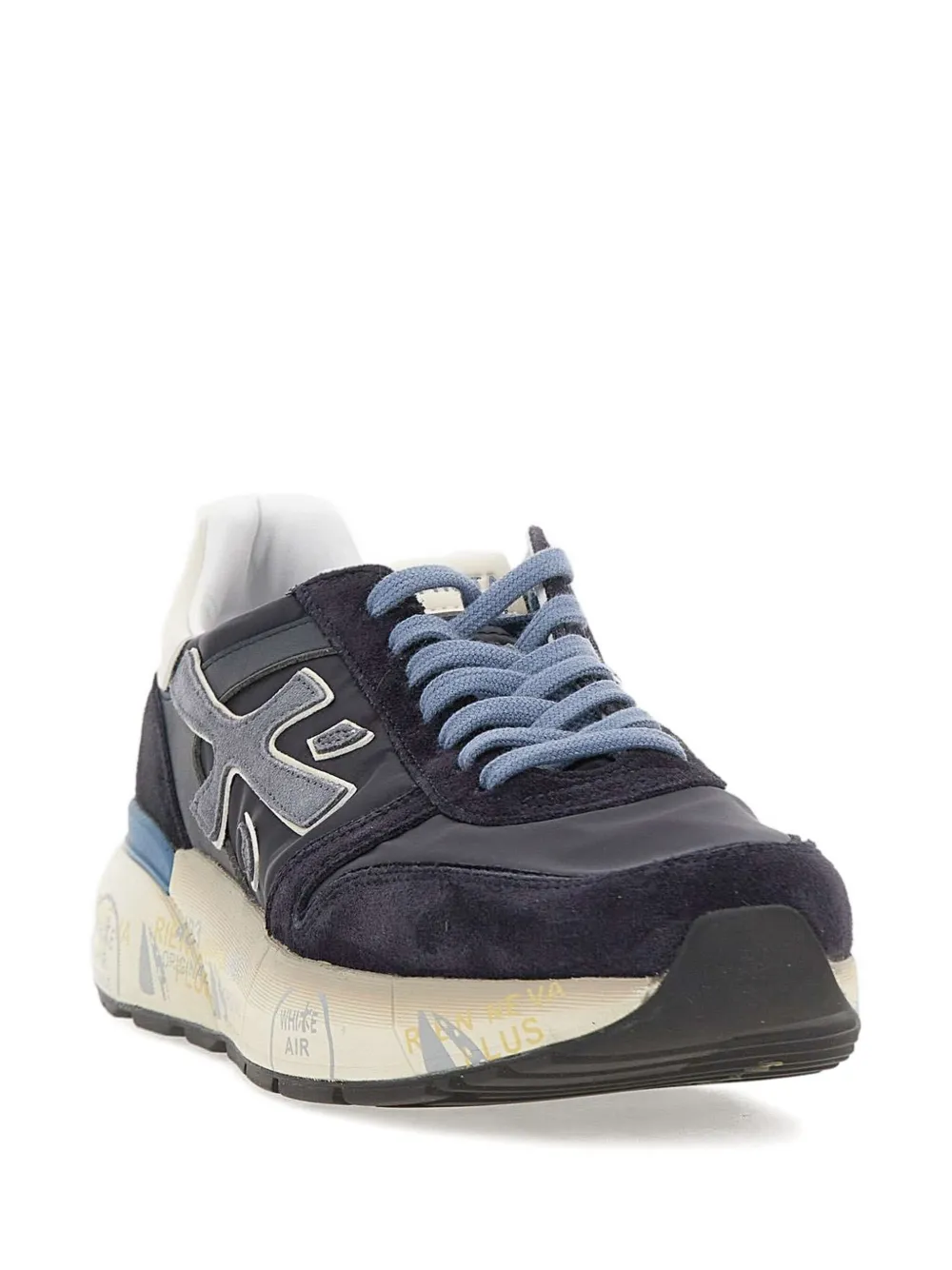 Premiata embossed logo suede sneakers | Low-Tops | Image 2