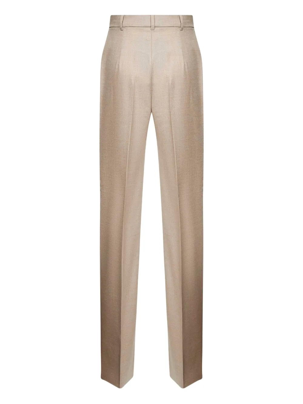Max Mara Lambro high-rise pressed trousers - Beige
