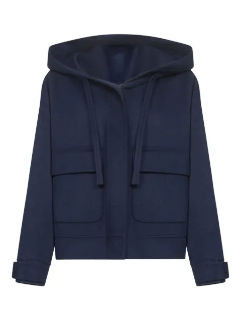 Weekend Max Mara Gary hooded patch-pocket coat