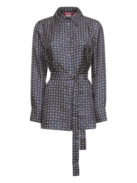 Max Mara floral-print shirt