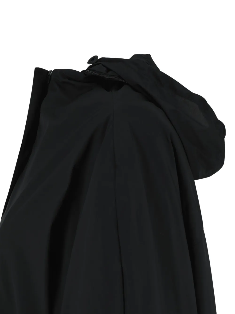 Amomento Padded Raglan Short Jacket In Black