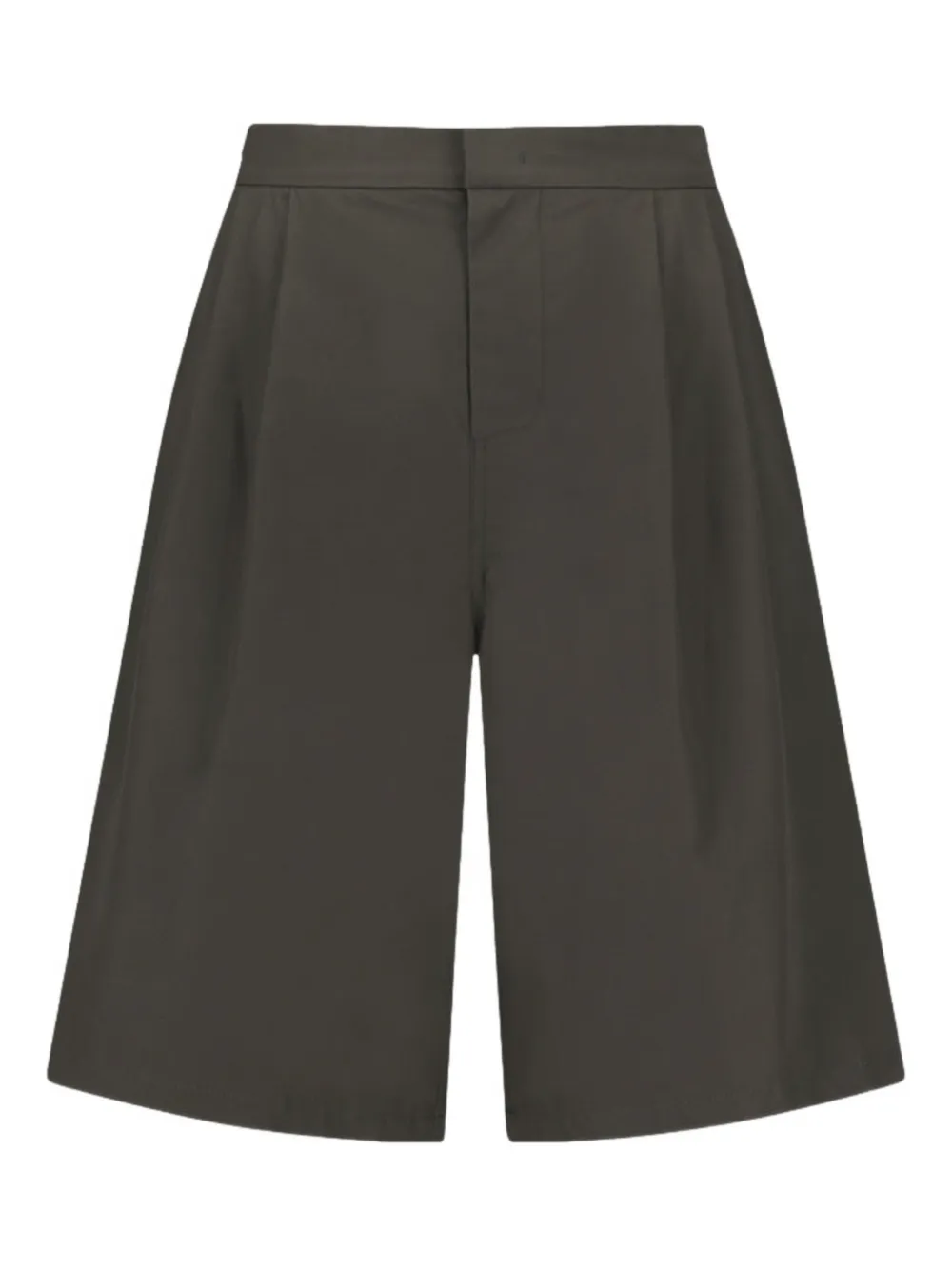 Amomento Short com detalhe de pregas | Marrom | Image 1