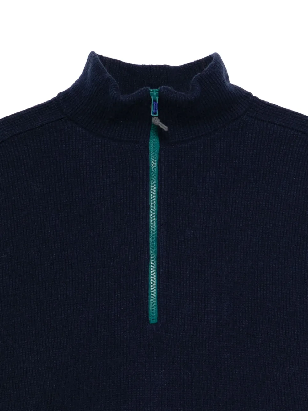 GR10K Trui met rits Blauw