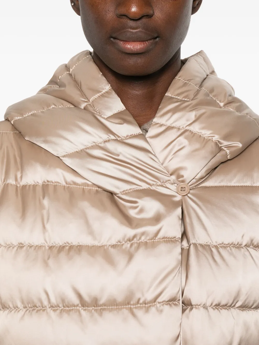 Max Mara Gewatteerde mantel Beige