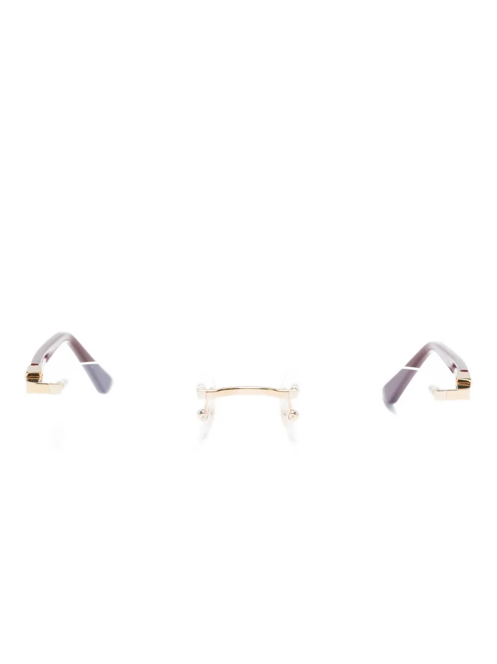 Cartier Eyewear Signature C de Cartier glasses - Marrone