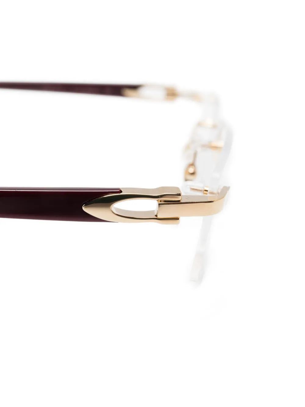 Cartier Eyewear Signature C de Cartier zonnebril Bruin