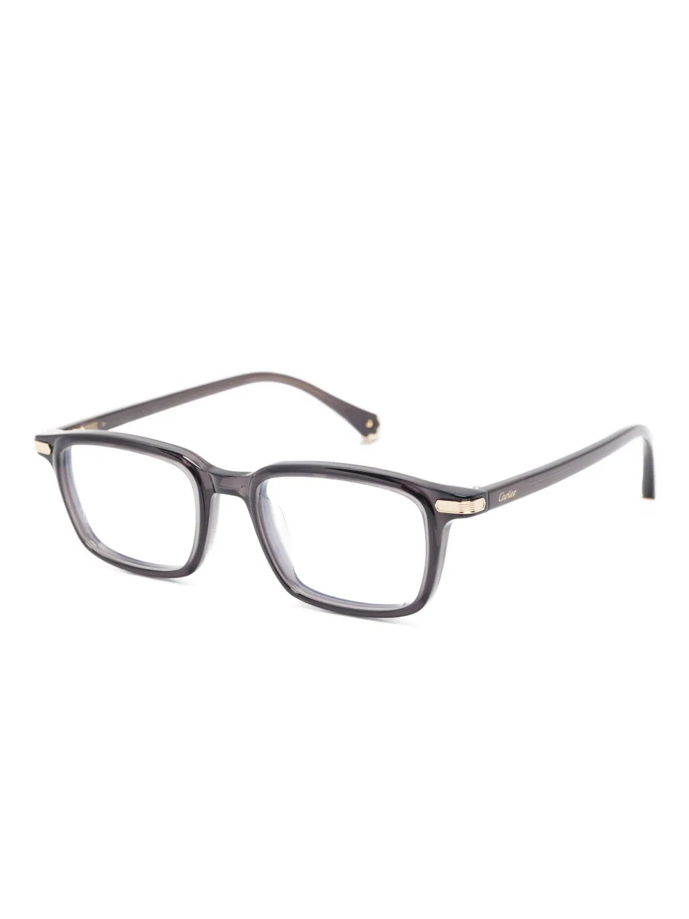 Cartier Eyewear rectangle-frame glasses | Men | Image 2