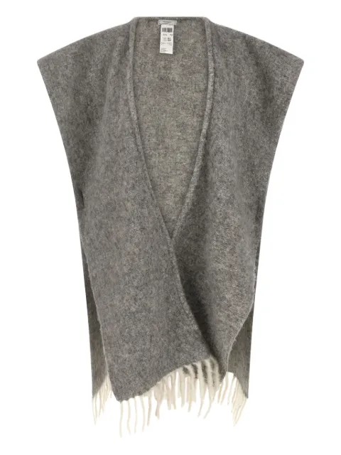 Peserico sequin fringed cape