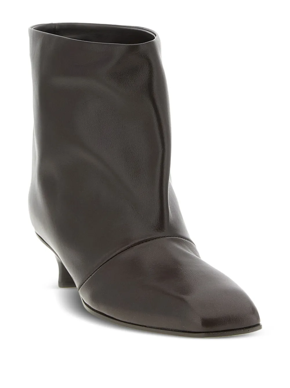 Vicini 30mm Cizin square-toe leather ankle boots | Ankle Boots | Image 2