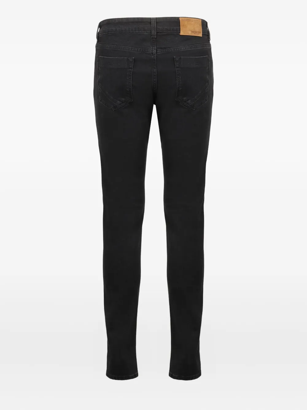 Slowear Five-pocket Jeans In Black