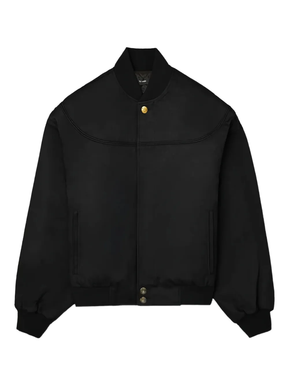 Willy Chavarria Gas Station Bomber Jacket In Black