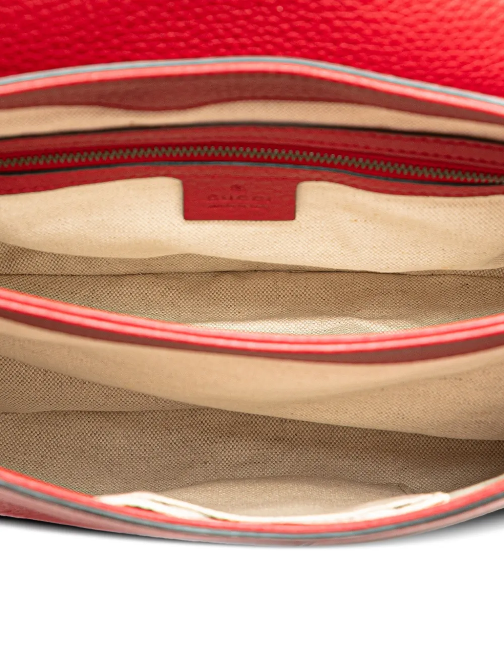 2000-2015 Gg Marmont Leather Animalier Crossbody Bag