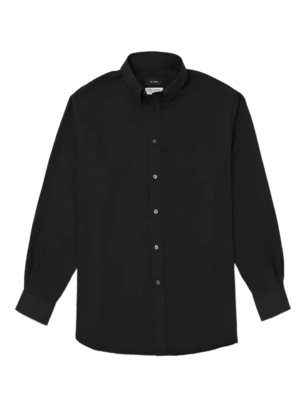 Willy Chavarria Veterano Long-sleeve Shirt In Black