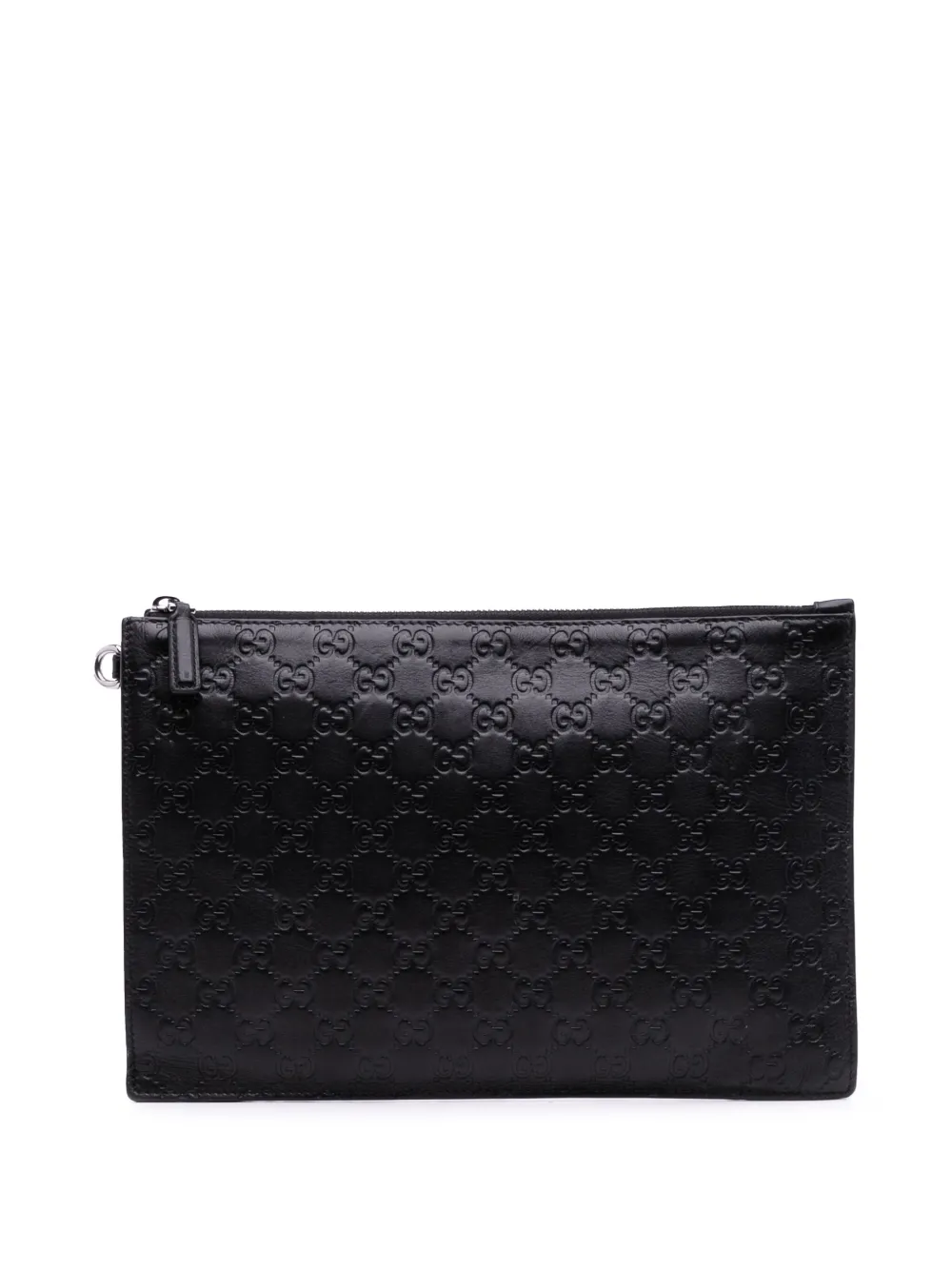 Gucci Pre-Owned 2000-2015 Guccissima clutch bag | Black | Image 1