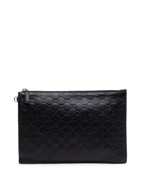 Gucci Pre-Owned 2000-2015 Guccissima clutch bag