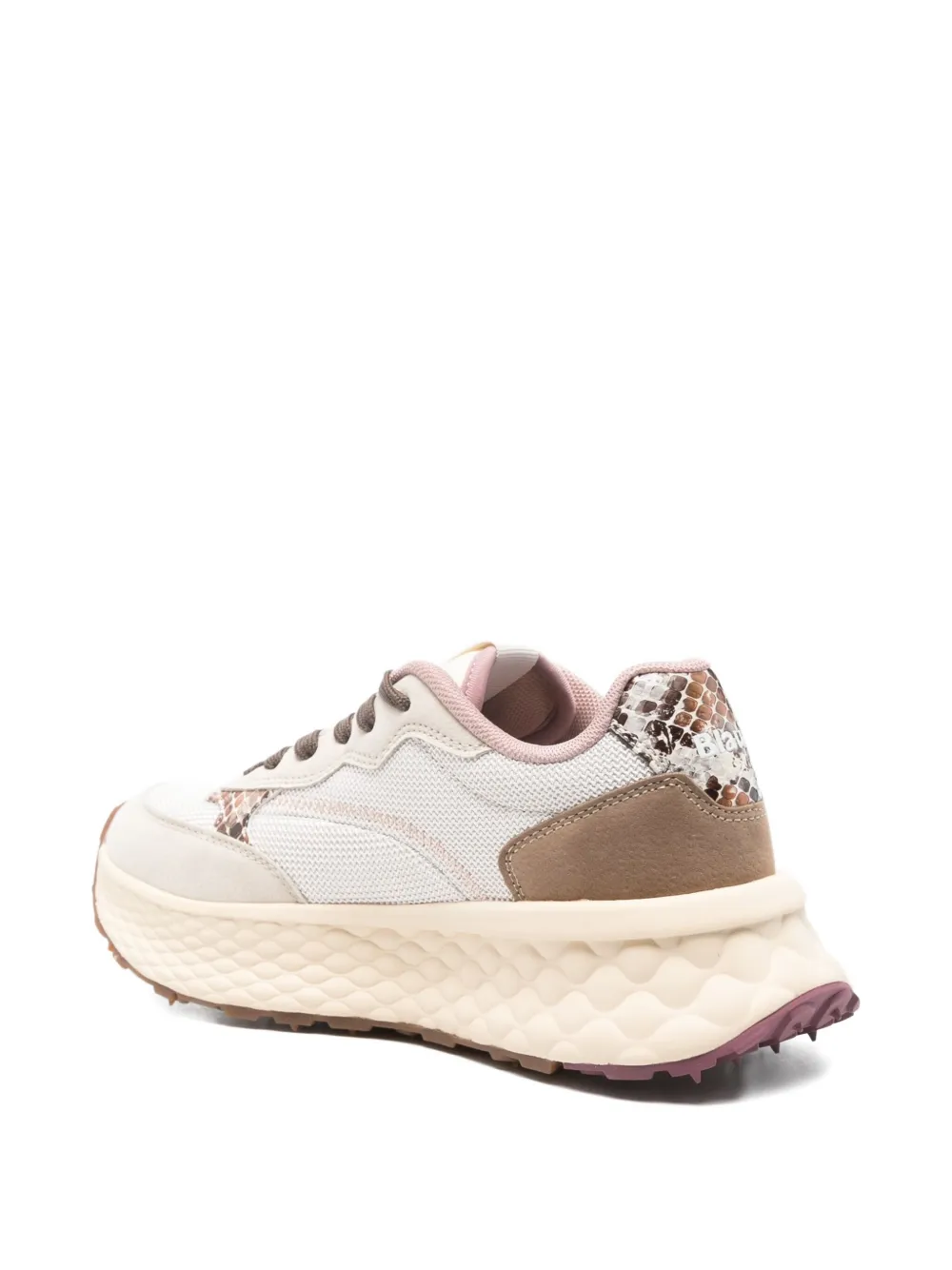 Blauer Lynn 01 Panelled Sneakers In White