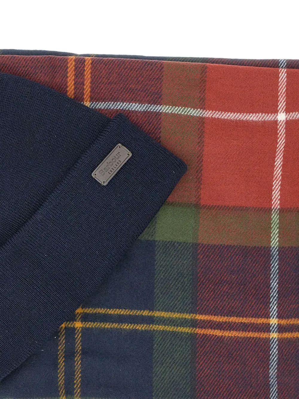 Barbour tartan logo patch hat (set) | Image 2