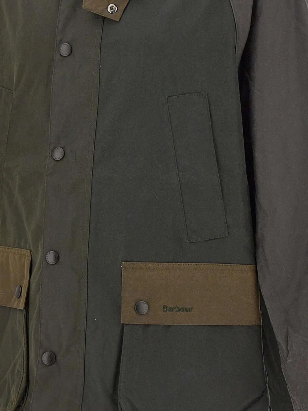 Barbour chamarra con diseño patchwork | Sobrecamisas | Image 2