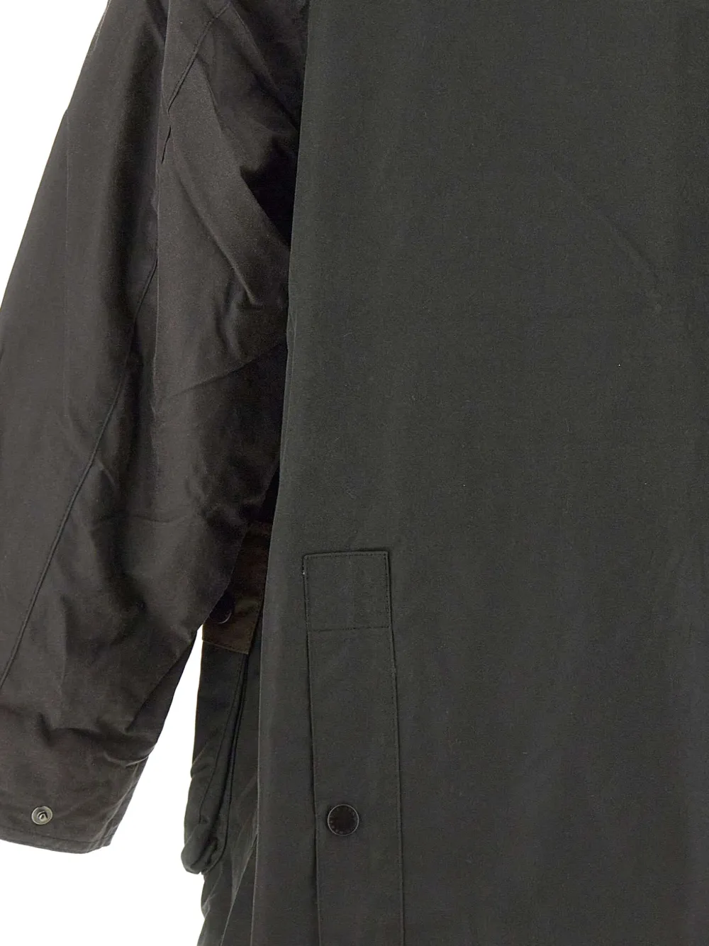 Barbour Patchwork Corduroy Collar Jacket In Green