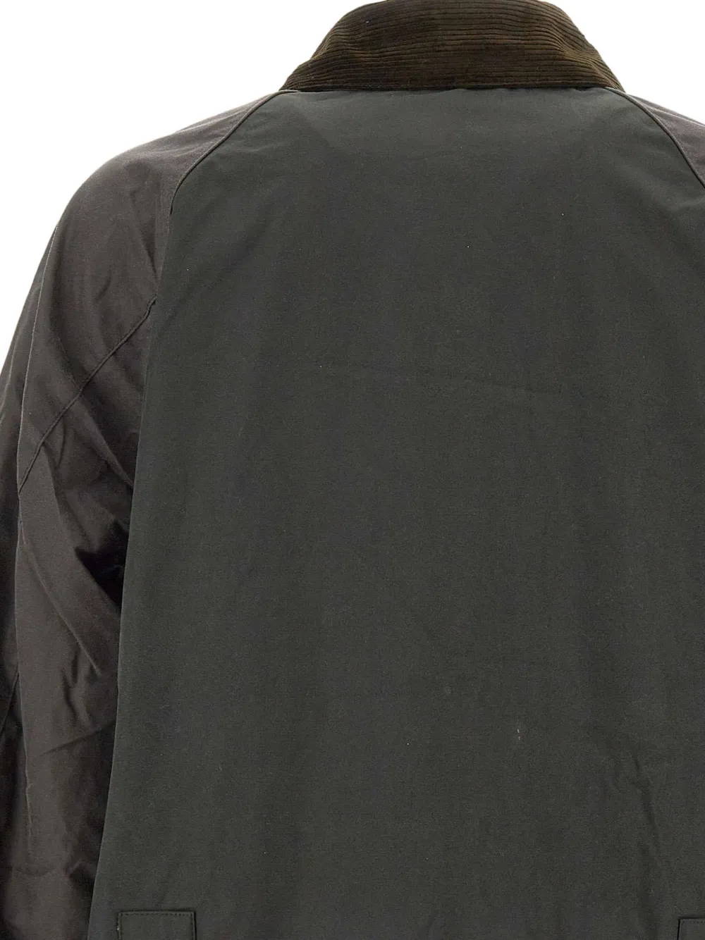 Barbour Patchwork Corduroy Collar Jacket In Green