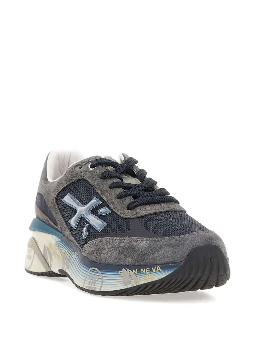 Premiata logo heel trainers | Low-Tops | Image 2