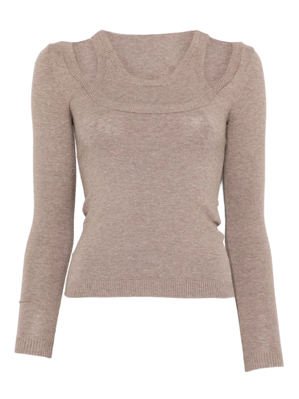 Gimaguas Étoile double-layer sweater | Knitted Sweaters | Image 2
