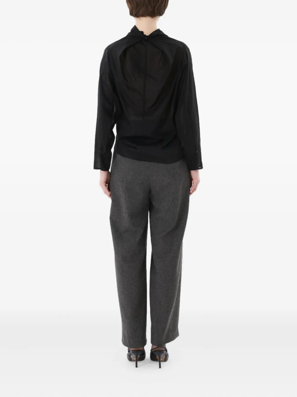 Amomento Two Way Blouse In Black
