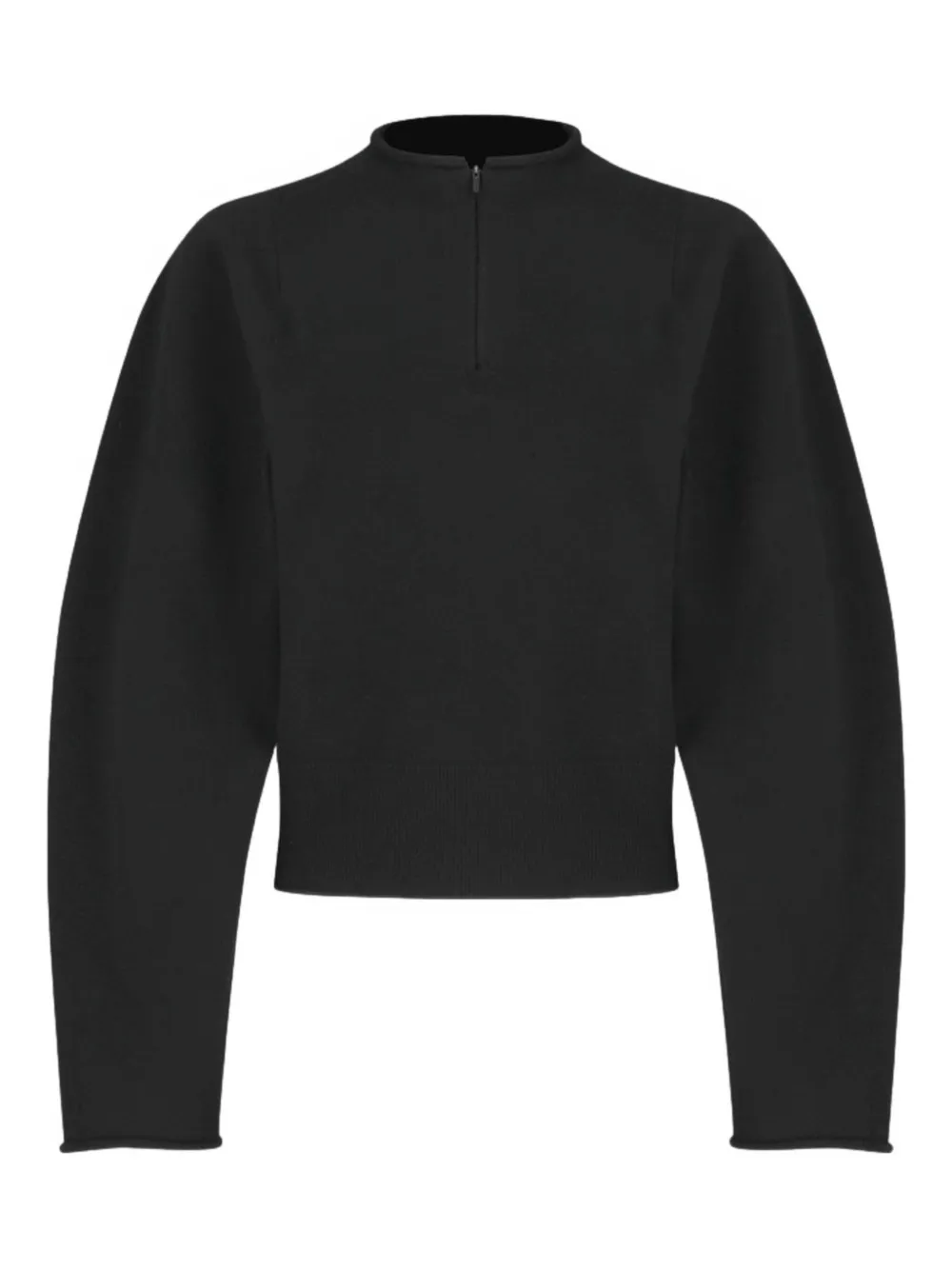 Amomento half-zip top | negro | Image 1