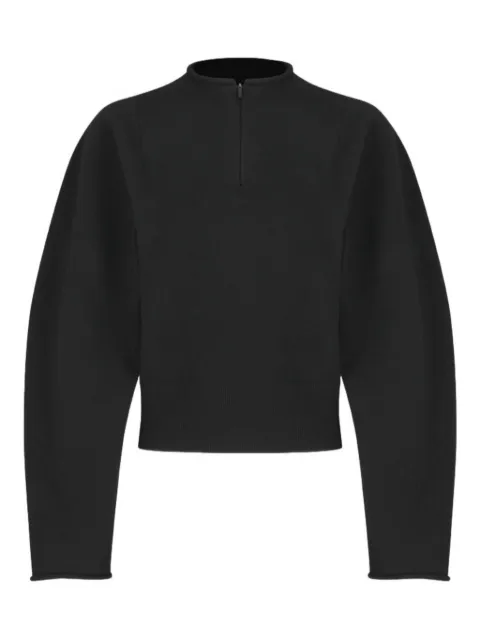 Amomento half-zip top
