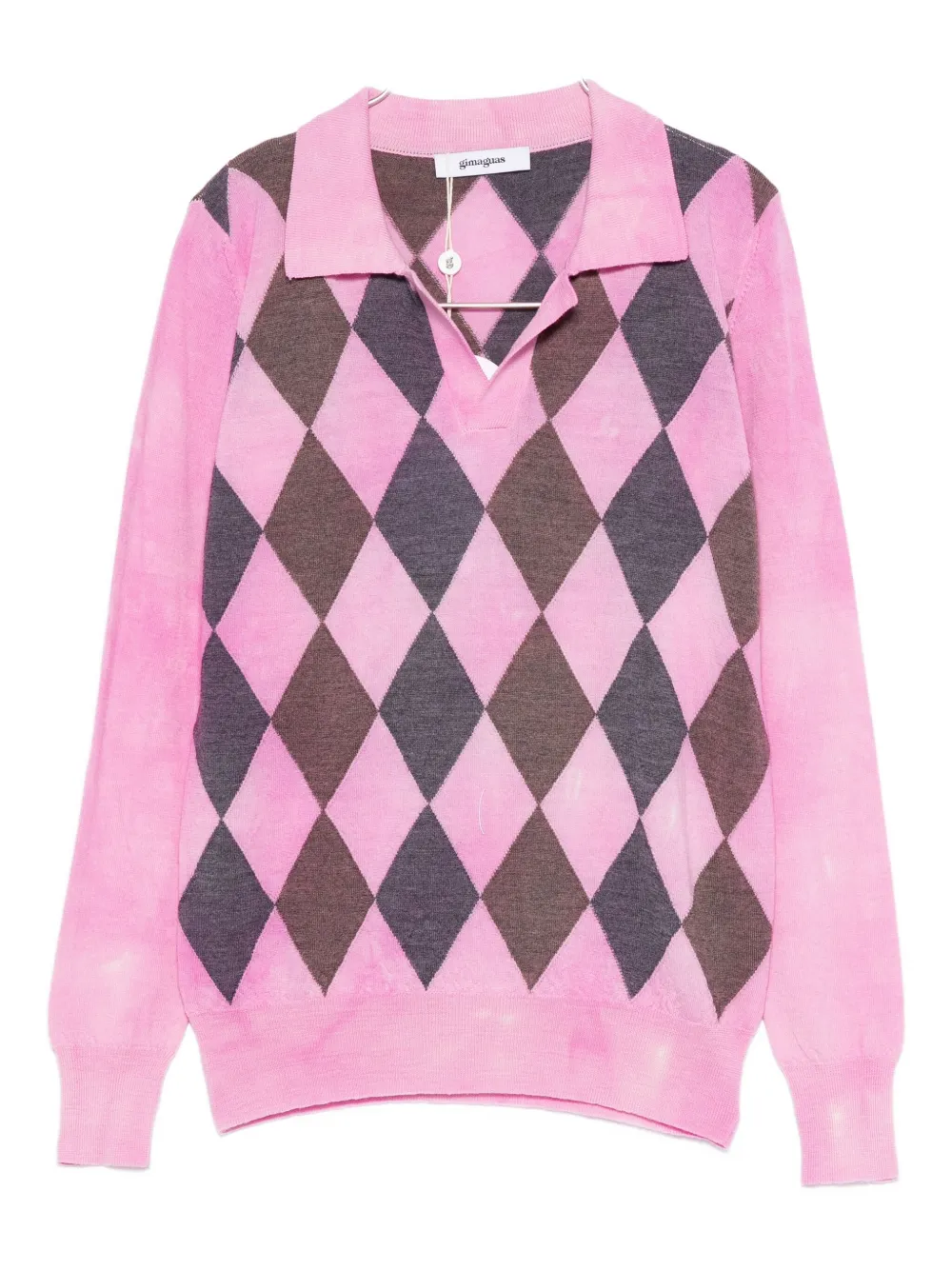 Gimaguas Rory Argyle-pattern Sweater In Pink