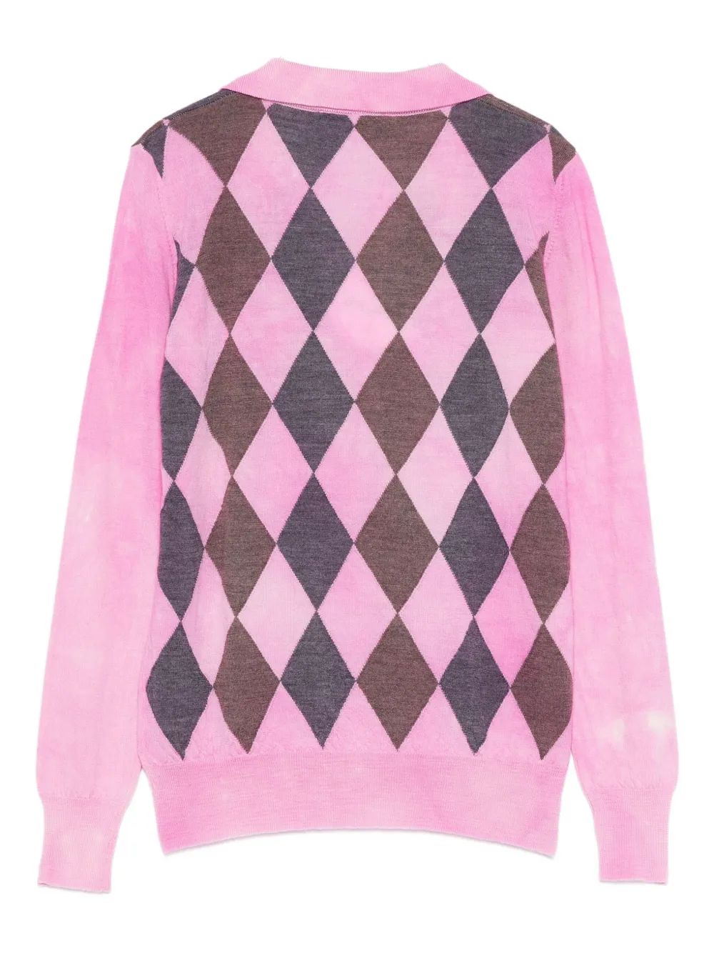 Gimaguas Rory Argyle-pattern Sweater In Pink