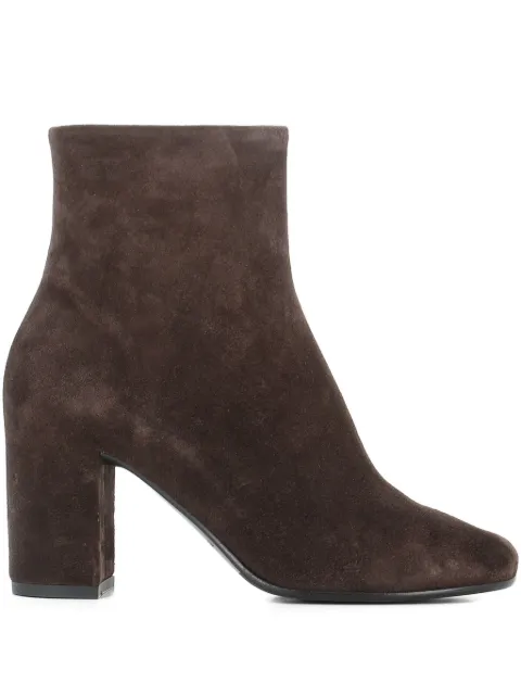 Del Carlo botas de gamuza con tacón de 80mm