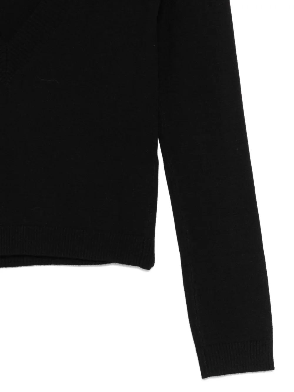 Gimaguas Natalie V-back Sweater In Black