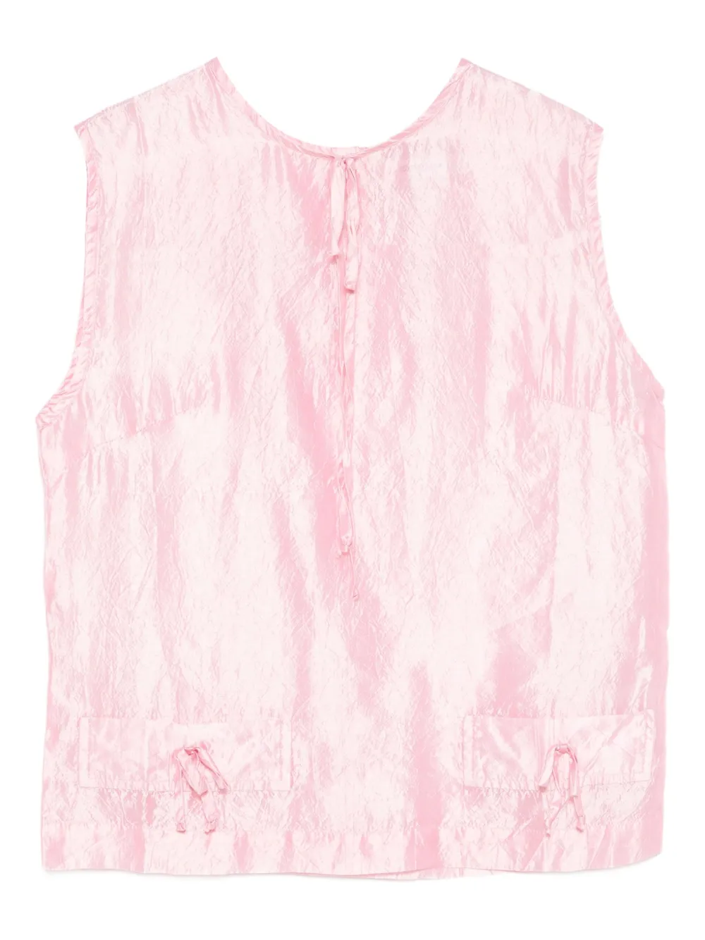 Gimaguas Twiggy ribbon-detail top | Pink | Image 1