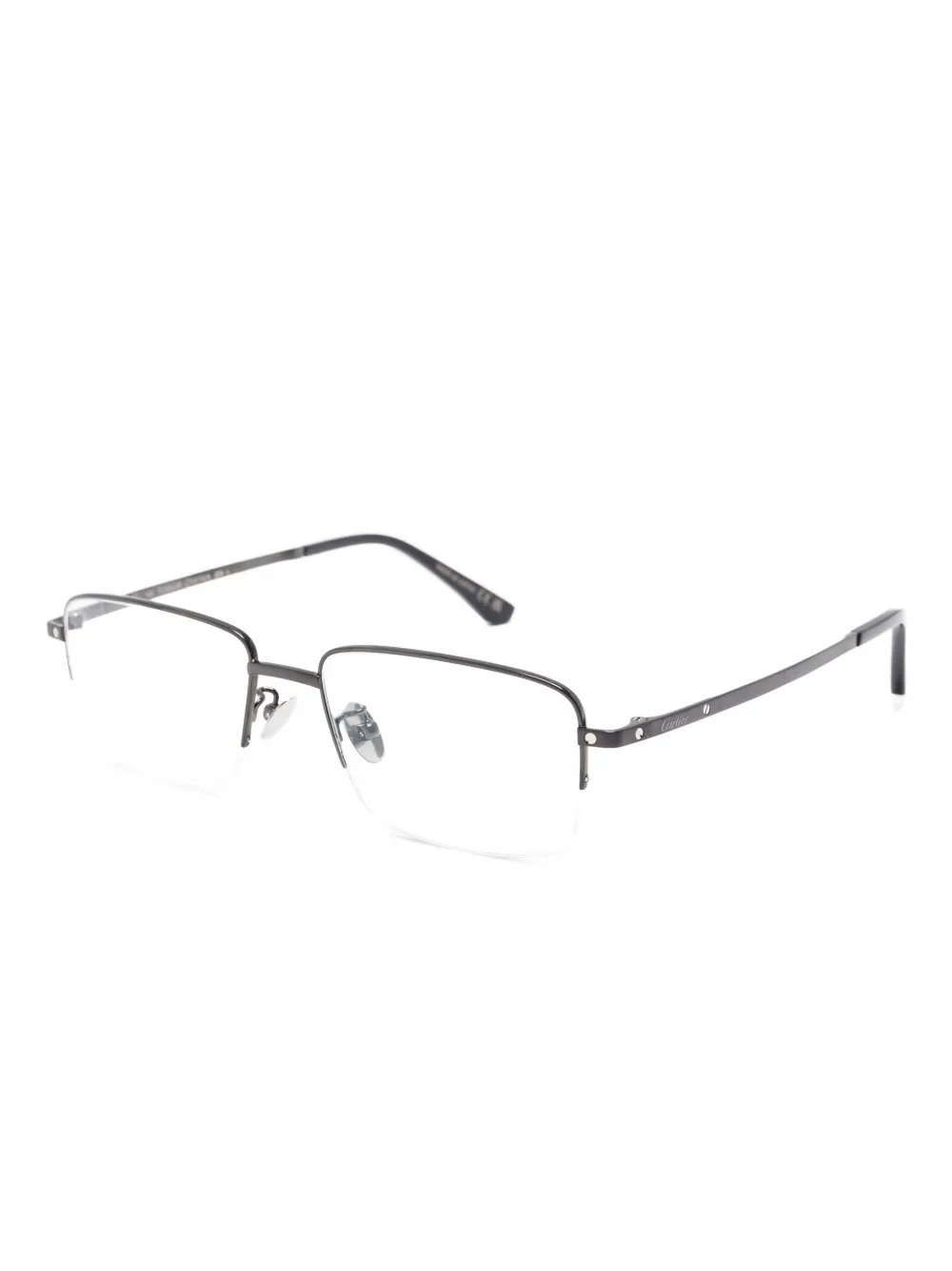 Cartier Eyewear rectangle-frame glasses | Men | Image 2