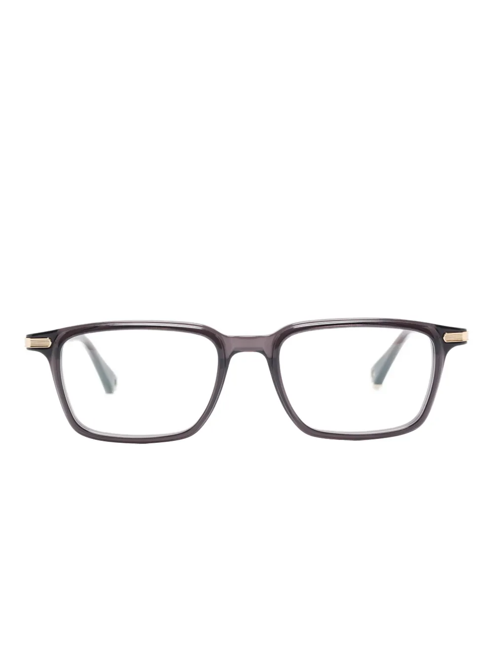Cartier Eyewear rectangle-frame glasses | Grey | Image 1