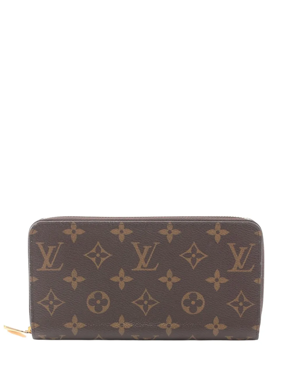 Louis Vuitton Pre-Owned 2021 モノグラム ジッピーウォレット 長財布 - ブラウン Louis Vuitton Pre-Owned 2021 モノグラム ジッピーウォレット 長財布 - ブラウン