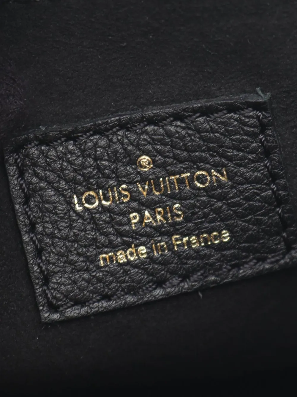 Pre-owned Louis Vuitton 2021-2025 Calfskin Lock And Go Tote Satchel In Black