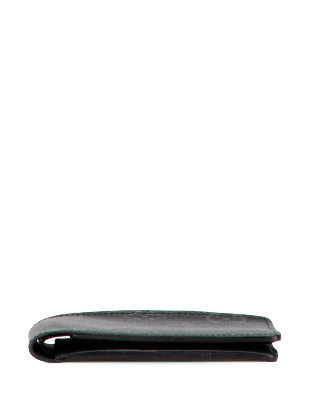 Pre-owned Louis Vuitton 2018 Monogram Eclipse Multiple Wallet Small Wallets In Black