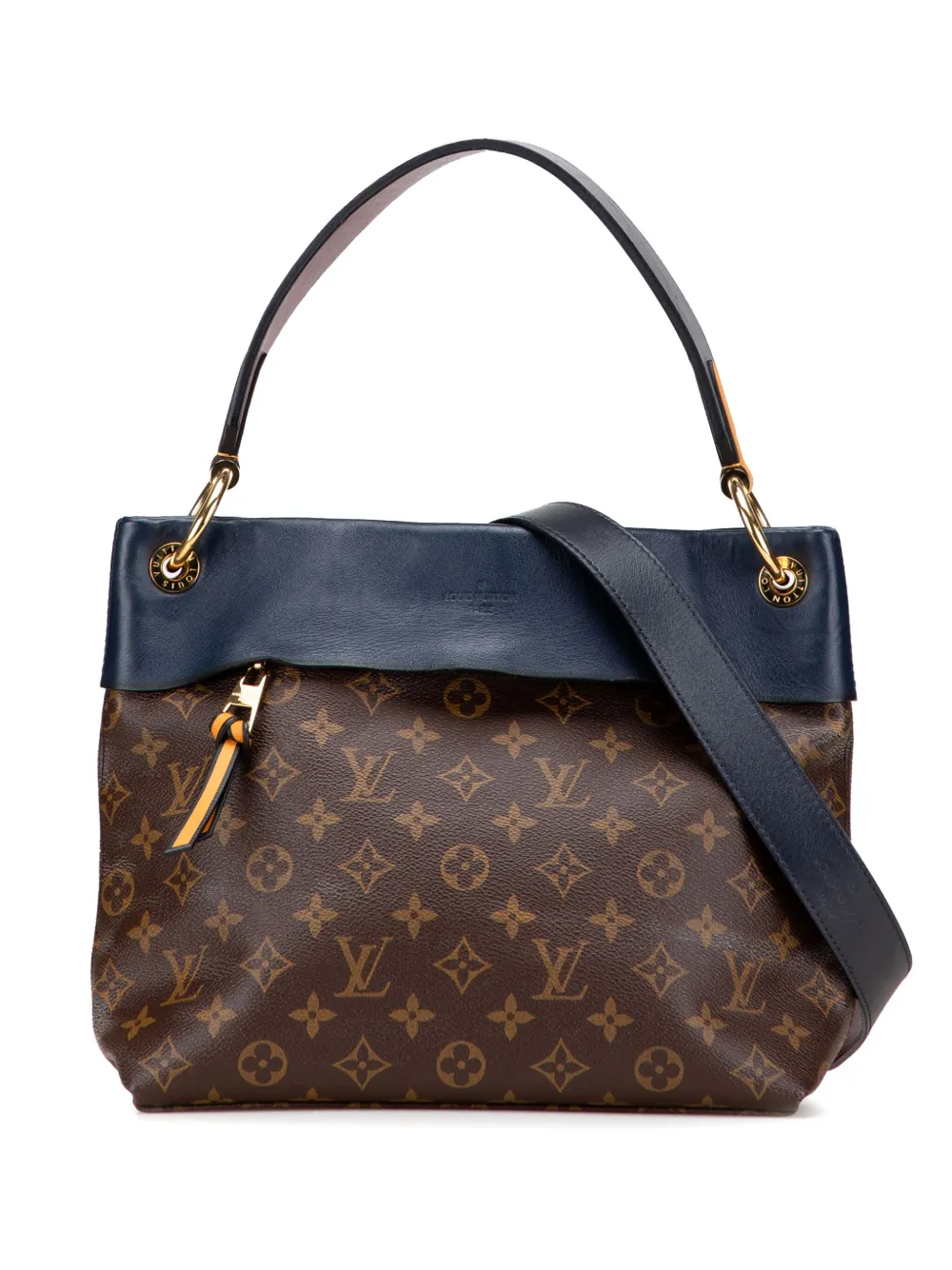 Louis Vuitton Pre-Owned 2017 モノグラム テュイルリー ブザス サッチェルバッグ - ブルー