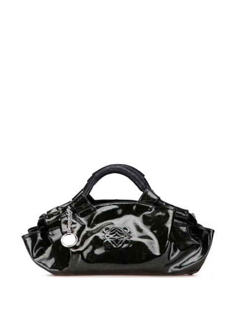 Loewe Pre-Owned 2010-2025 Patent Glitter Aire hobo bag