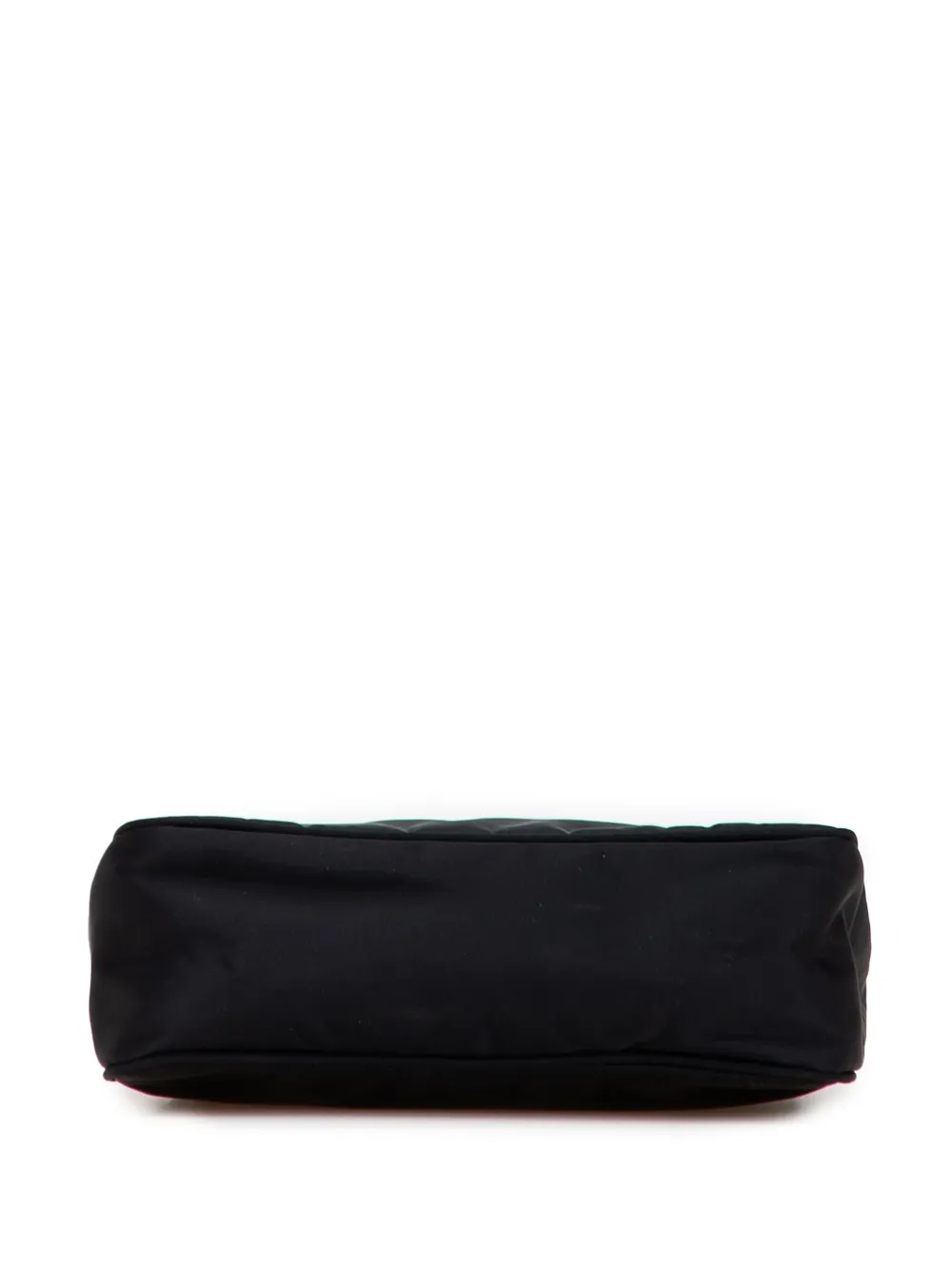 Pre-owned Prada 2000-2013 Mini Tessuto Sport Shoulder Bag In Black