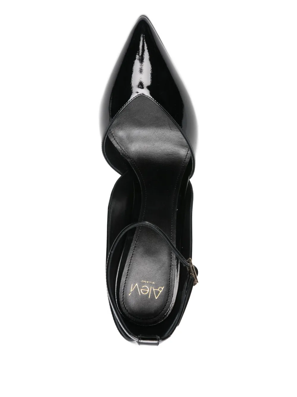 Alevì 110 mm pumps met enkelbandje Zwart