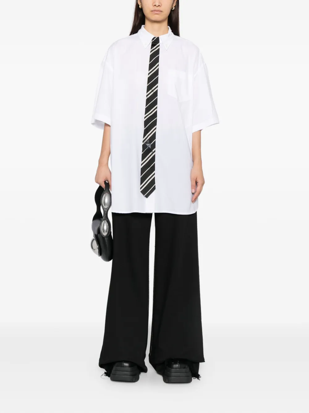 Vetements Uh76sh250w White In White