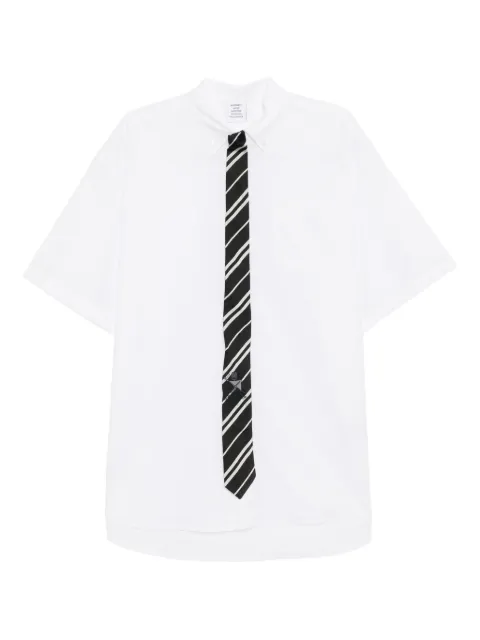 VETEMENTS tie short-sleeve shirt