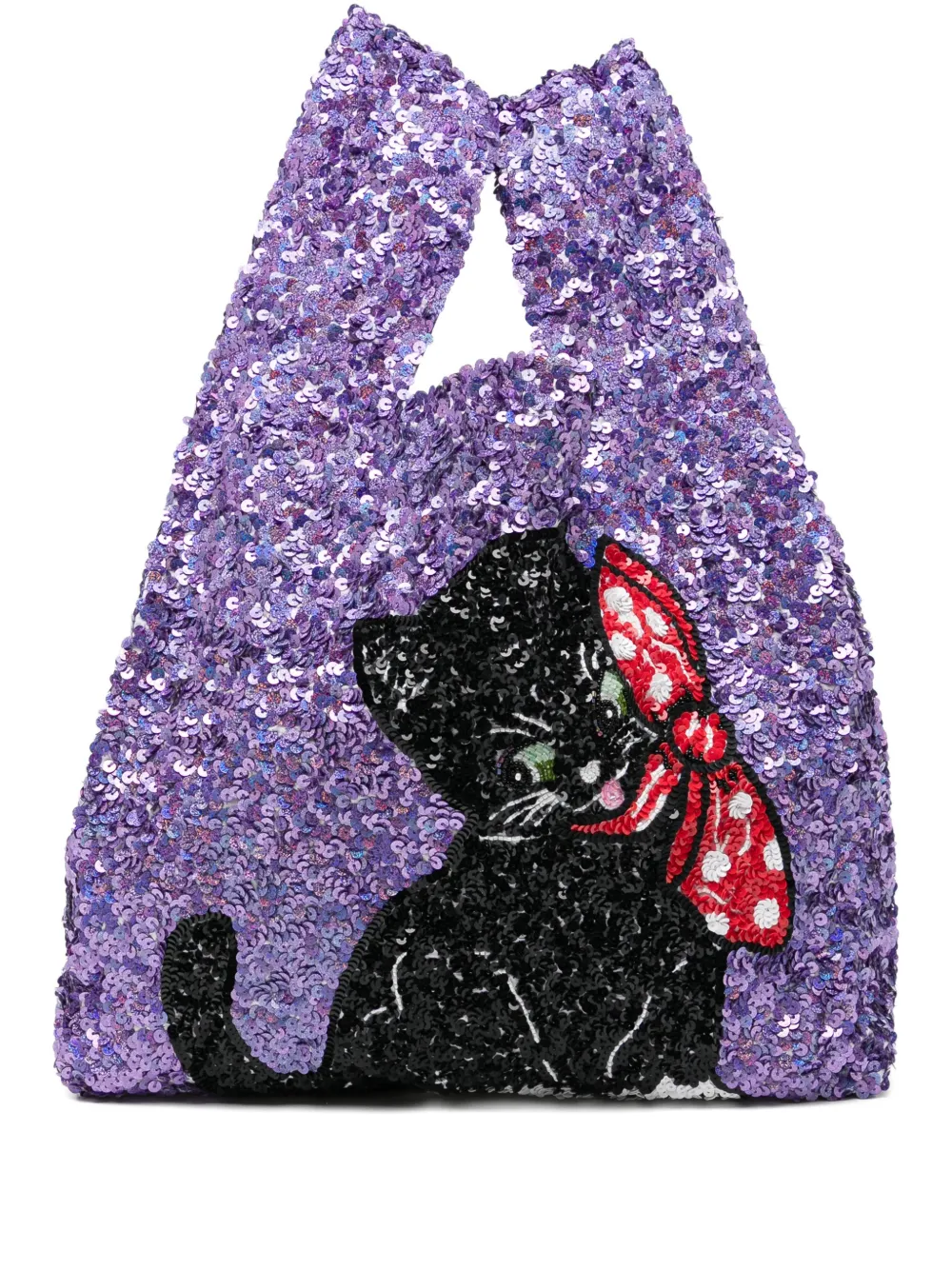 Ashish sequin-embellished tote bag | violet | Image 1