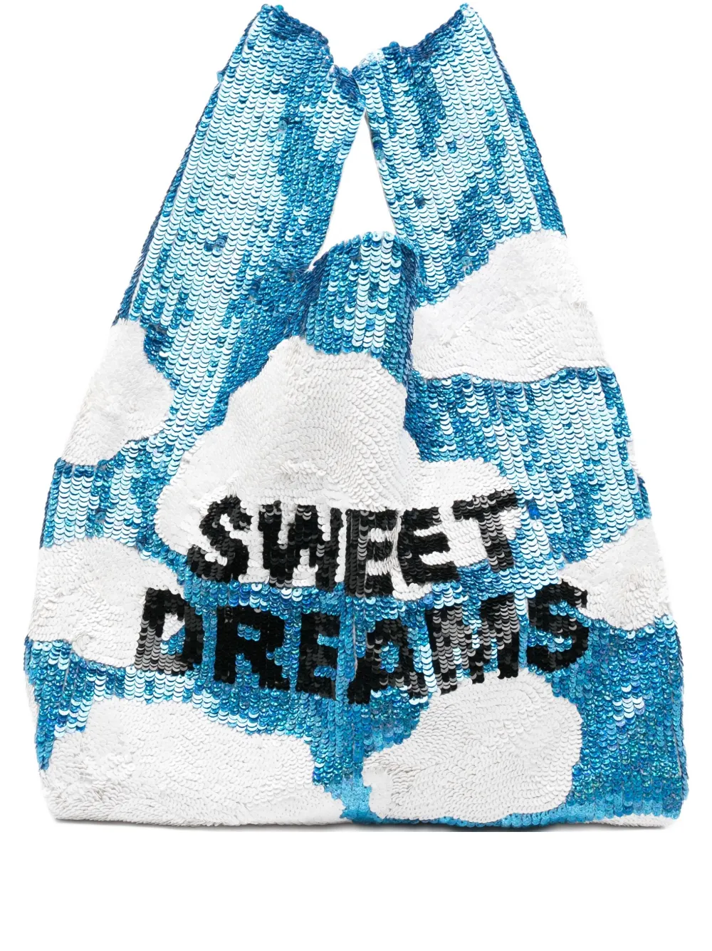 Ashish sequin-embellished tote bag | Blue | Image 1